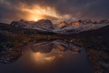 Lofoten mountains Poster och Canvastavla