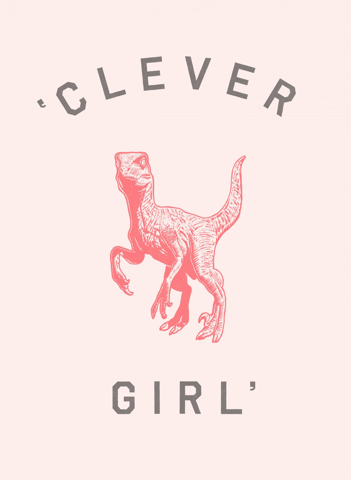 Clever Girl Poster och Canvastavla