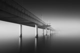 WAY TO INFINITY (bw) Poster och Canvastavla