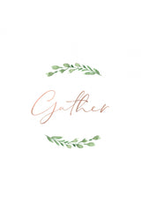 Gather Poster och Canvastavla