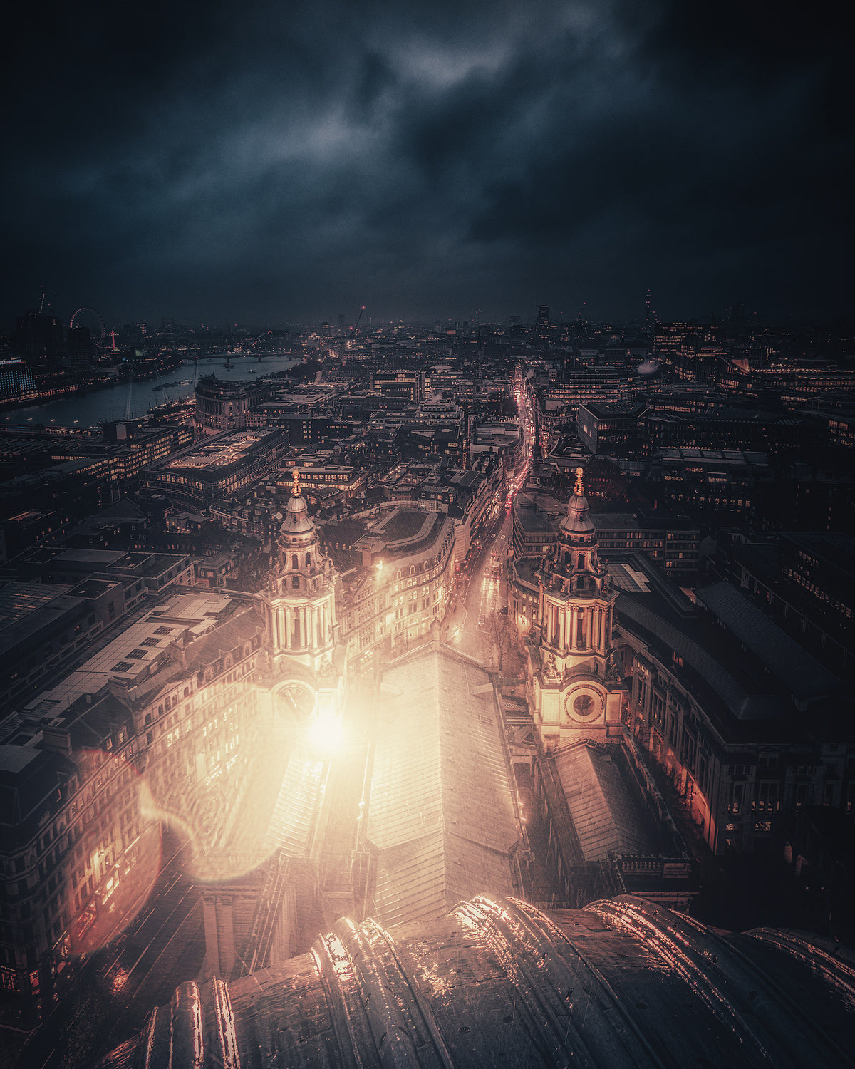 A Light in Darkness Poster och Canvastavla