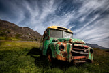 Old Green Poster och Canvastavla