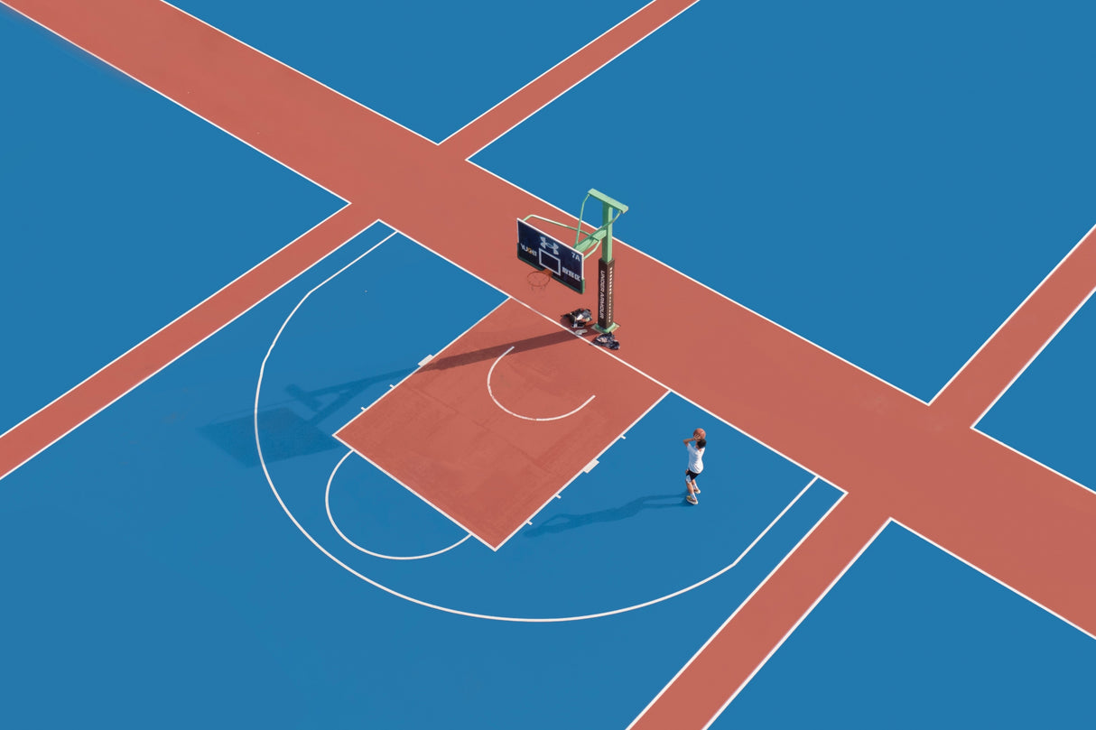 Basketball boy Poster och Canvastavla