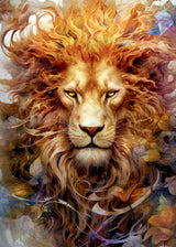 Lion animal art #lion Poster och Canvastavla