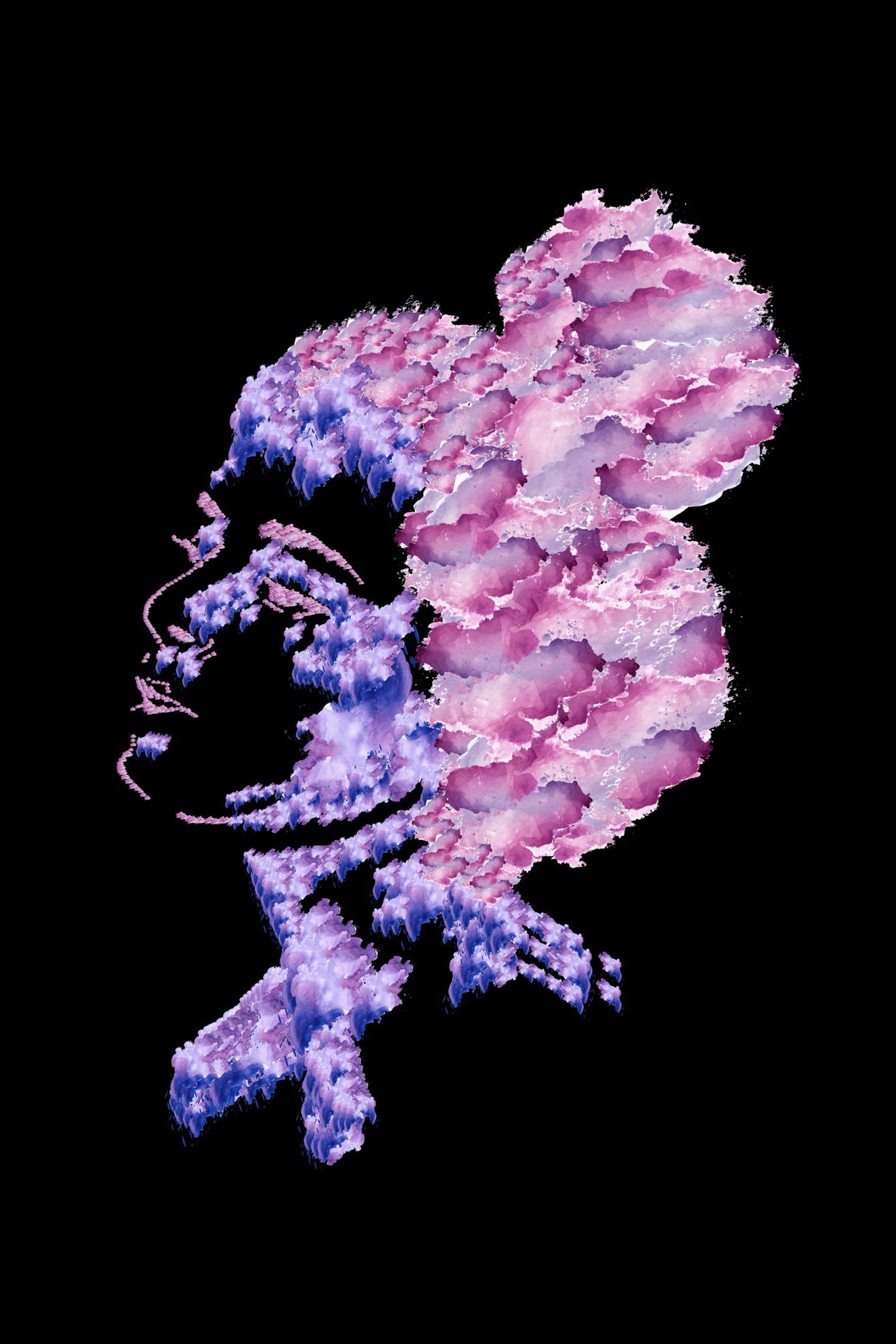 Ice Girl Poster och Canvastavla