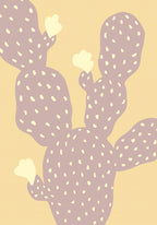 Cactus Yellow Poster och Canvastavla
