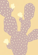 Cactus Yellow Poster och Canvastavla