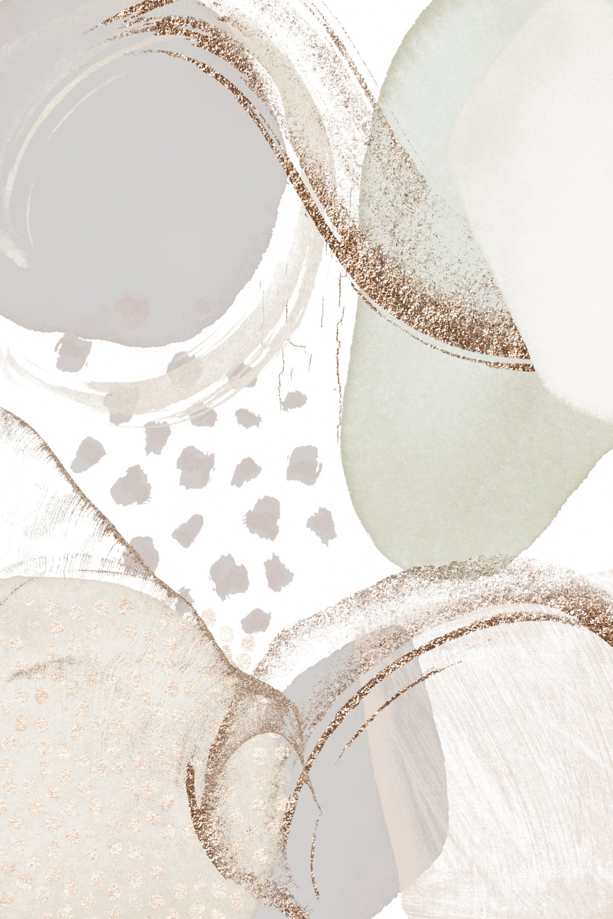 Smooth Neutral 3 Poster och Canvastavla