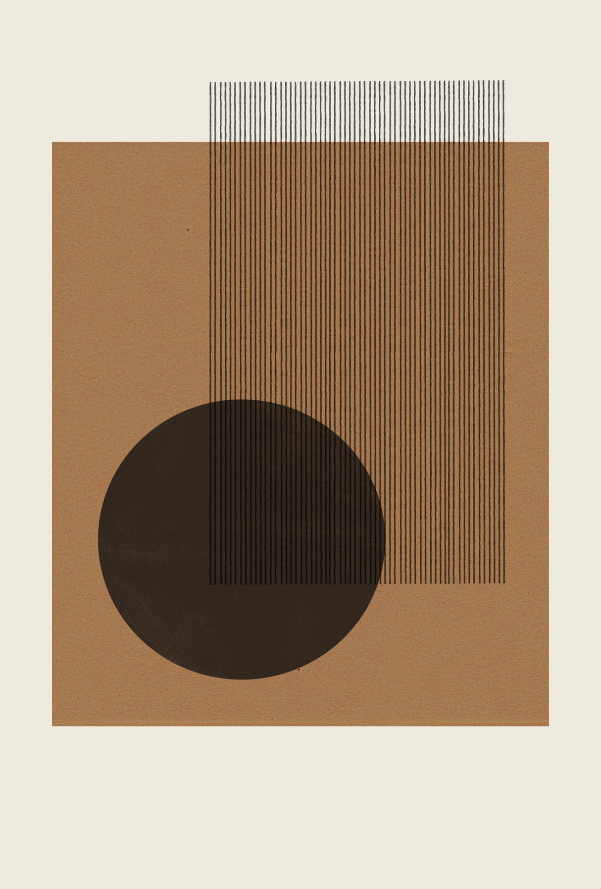 Composition II Poster och Canvastavla