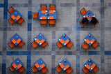 Patterns of tables Poster och Canvastavla
