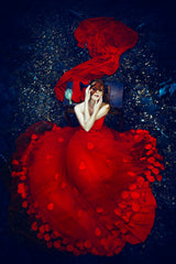 The red seamstress Poster och Canvastavla
