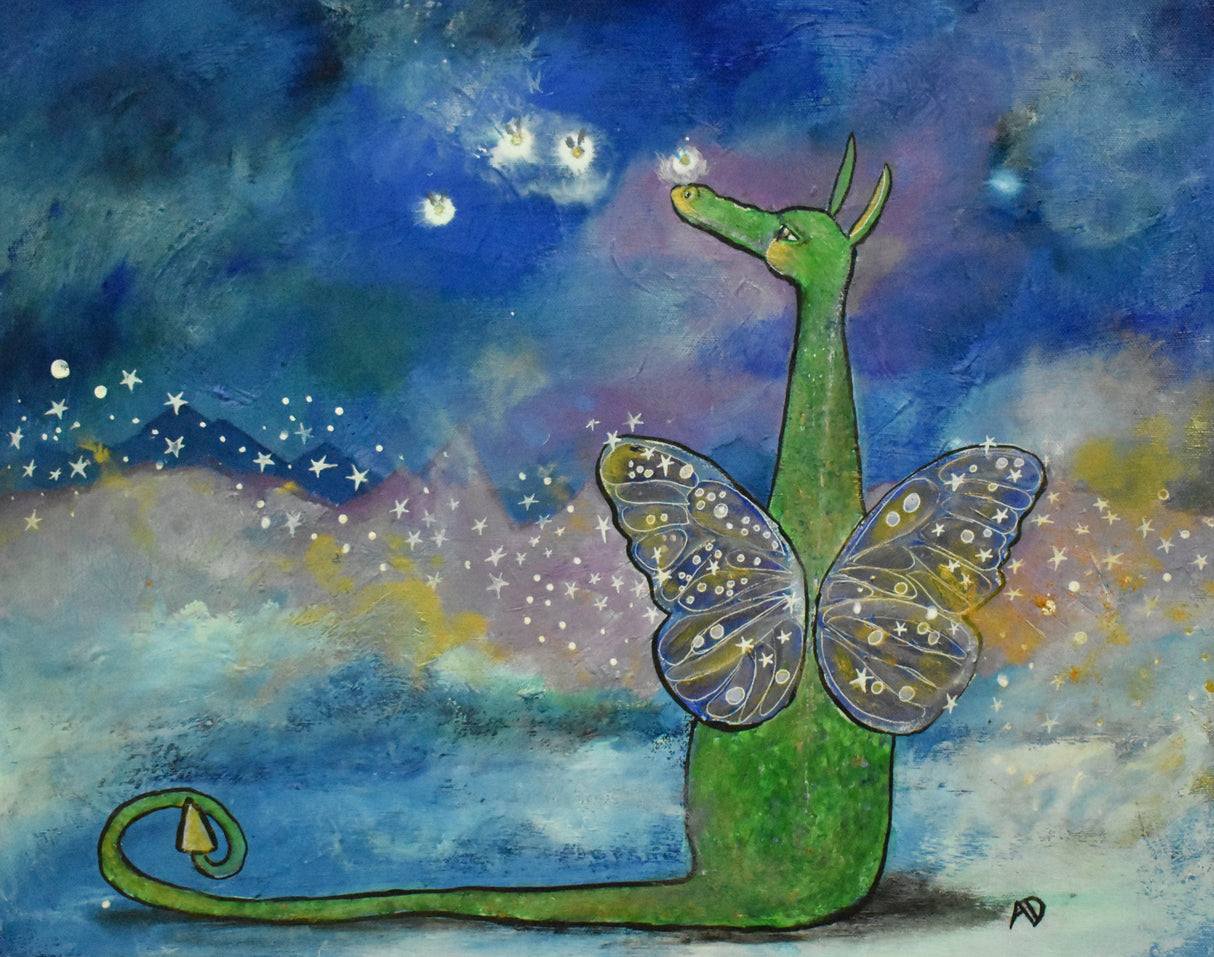 Fairydragon Poster och Canvastavla
