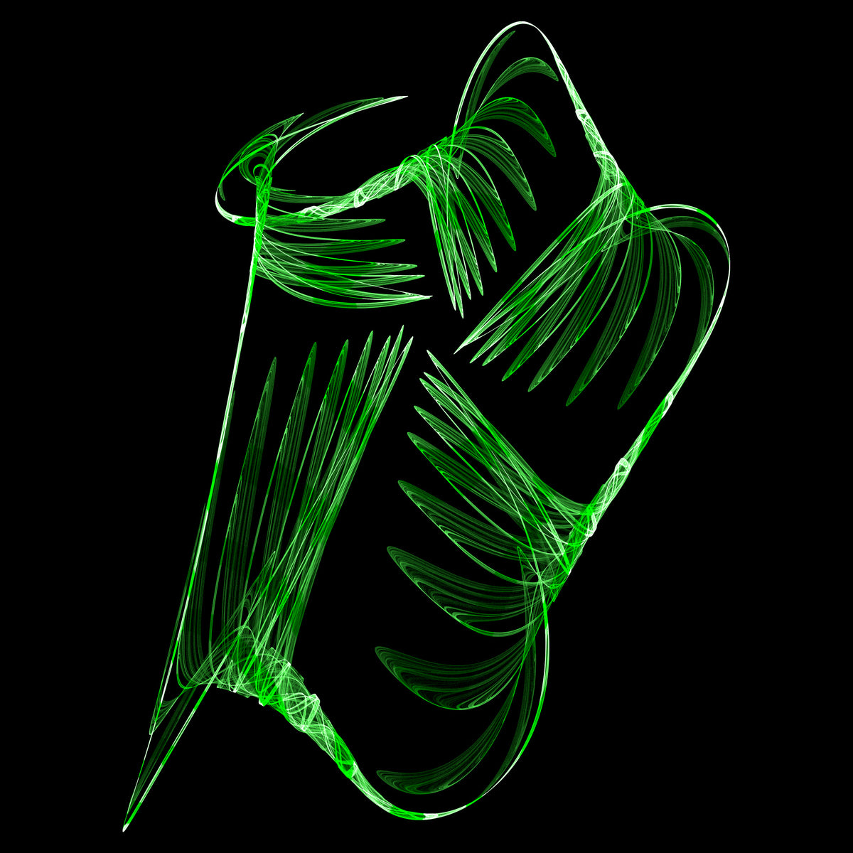 Green Leaf Poster och Canvastavla