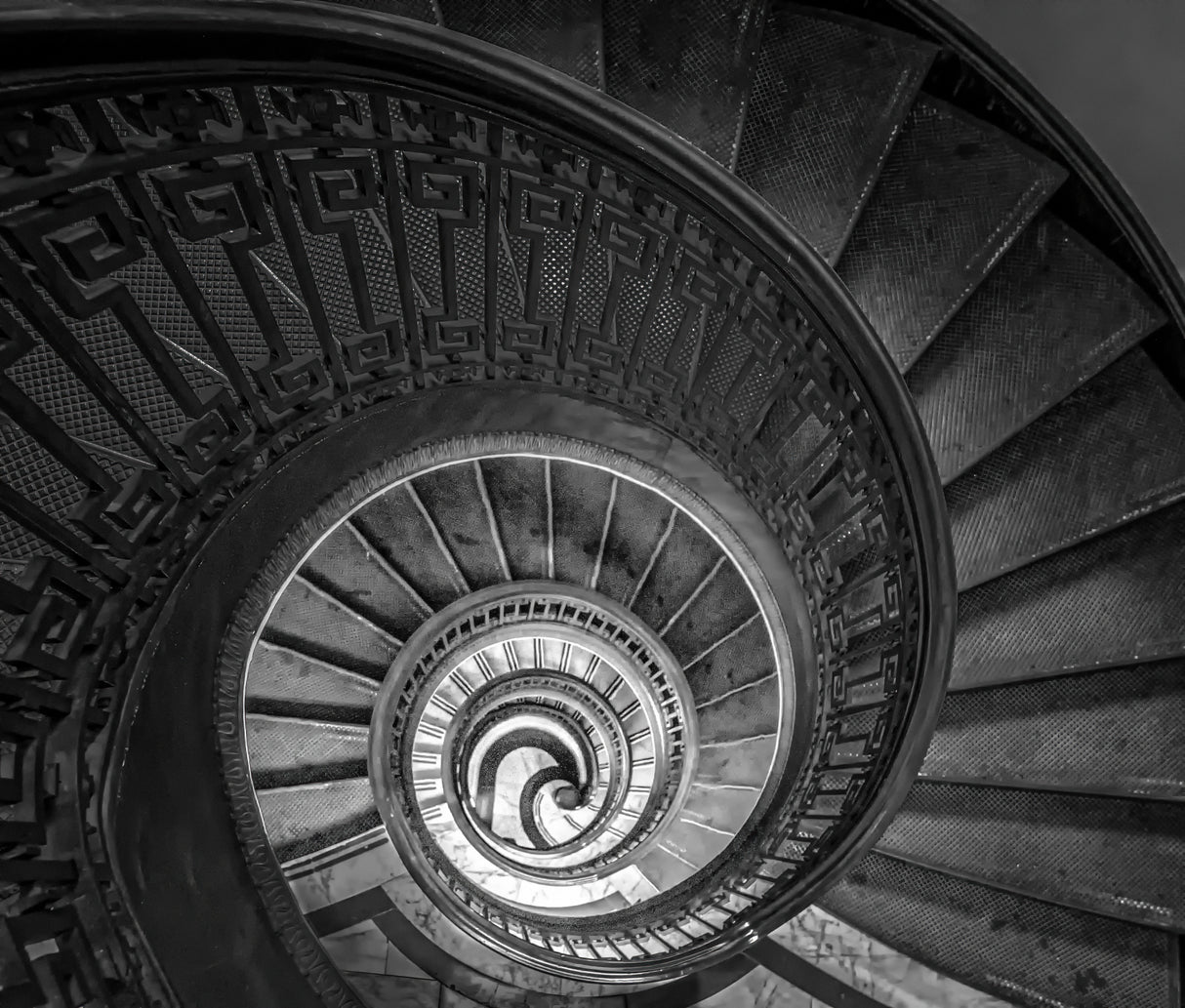 Spiral Ladder 0133 Poster och Canvastavla