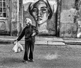 Dancing in the street of Porto Poster och Canvastavla