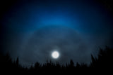 Moon Halo Poster och Canvastavla