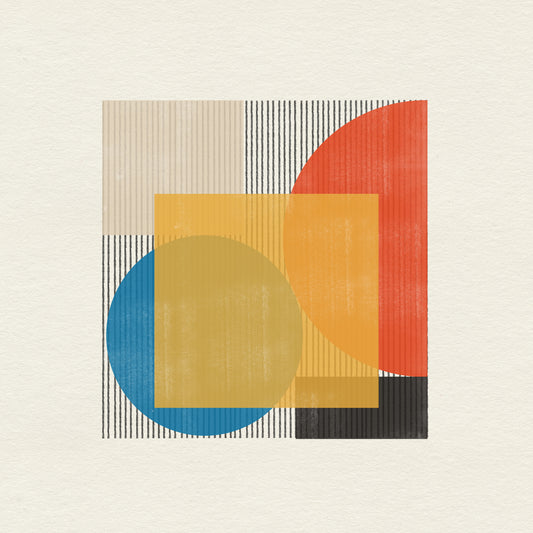 Midcentury Modern Object No2 Poster och Canvastavla