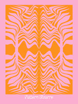 Pattern Bizarre Tropical Palm Leaf Poster och Canvastavla