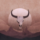 Cowboy Skull Poster och Canvastavla