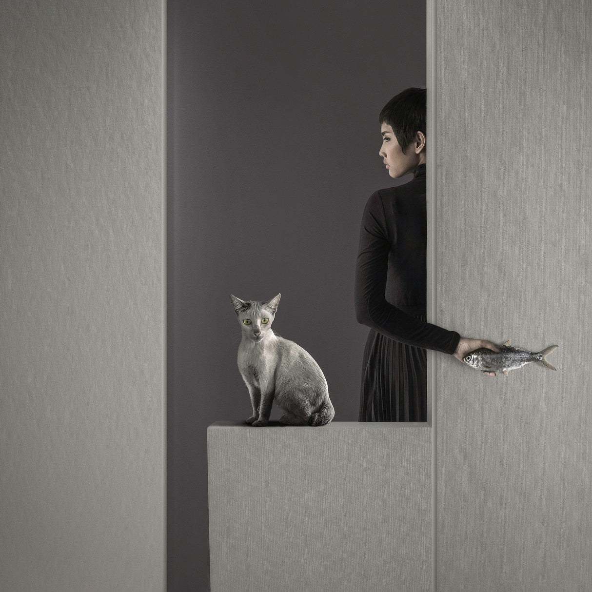 Who moved my fish  ( monologue ) Poster och Canvastavla