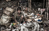 The boy and the dog - Bangladesh Poster och Canvastavla