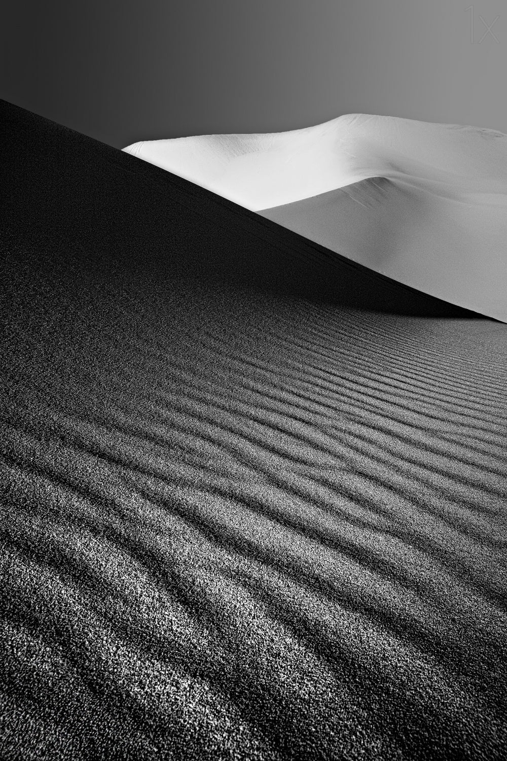 An ice Hill in Desert ! Poster och Canvastavla