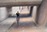 The cyclist Poster och Canvastavla