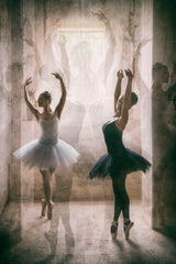 the ballett training Poster och Canvastavla