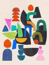 Round and Round Poster och Canvastavla