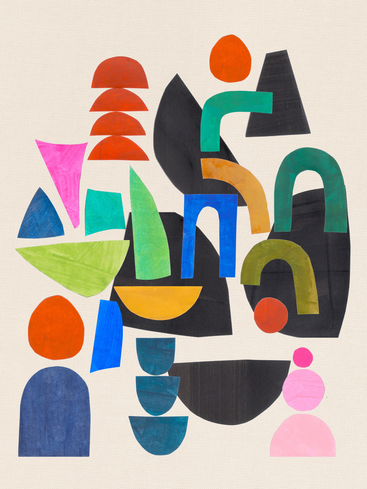 Round and Round Poster och Canvastavla