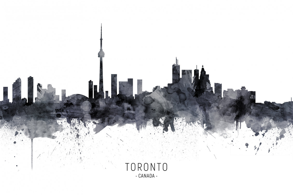 Toronto Canada Skyline Poster och Canvastavla