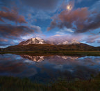 Patagonia: Dance of the Clouds Poster och Canvastavla