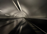 Moscow metro - shape of the light Poster och Canvastavla