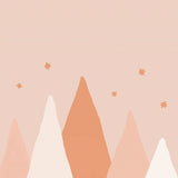 Blush Mountains Poster och Canvastavla