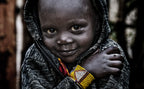 Surma tribe child - Ethiopia Poster och Canvastavla