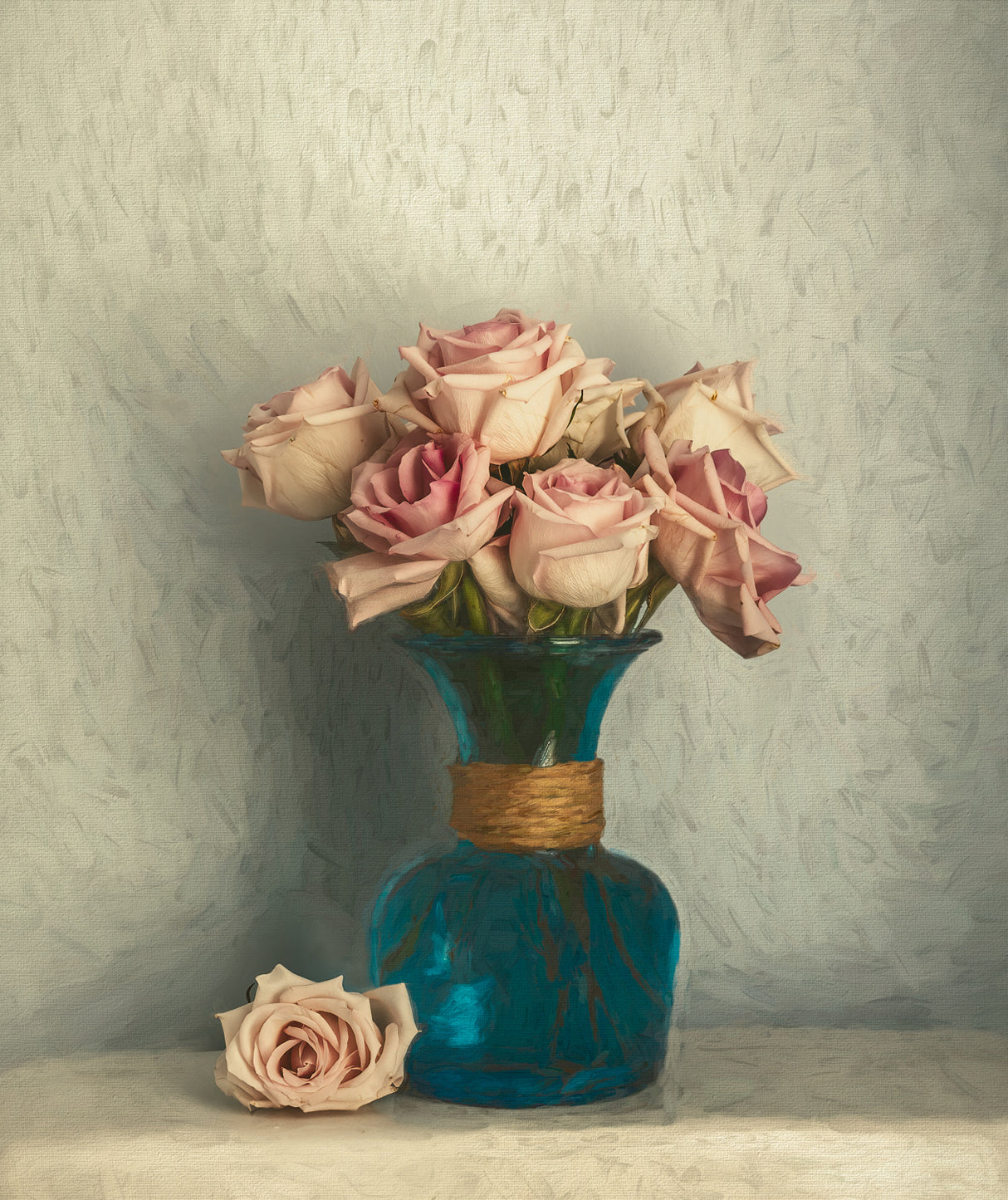 Gradually Withering Roses Poster och Canvastavla