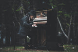 Playing piano in the forest Poster och Canvastavla