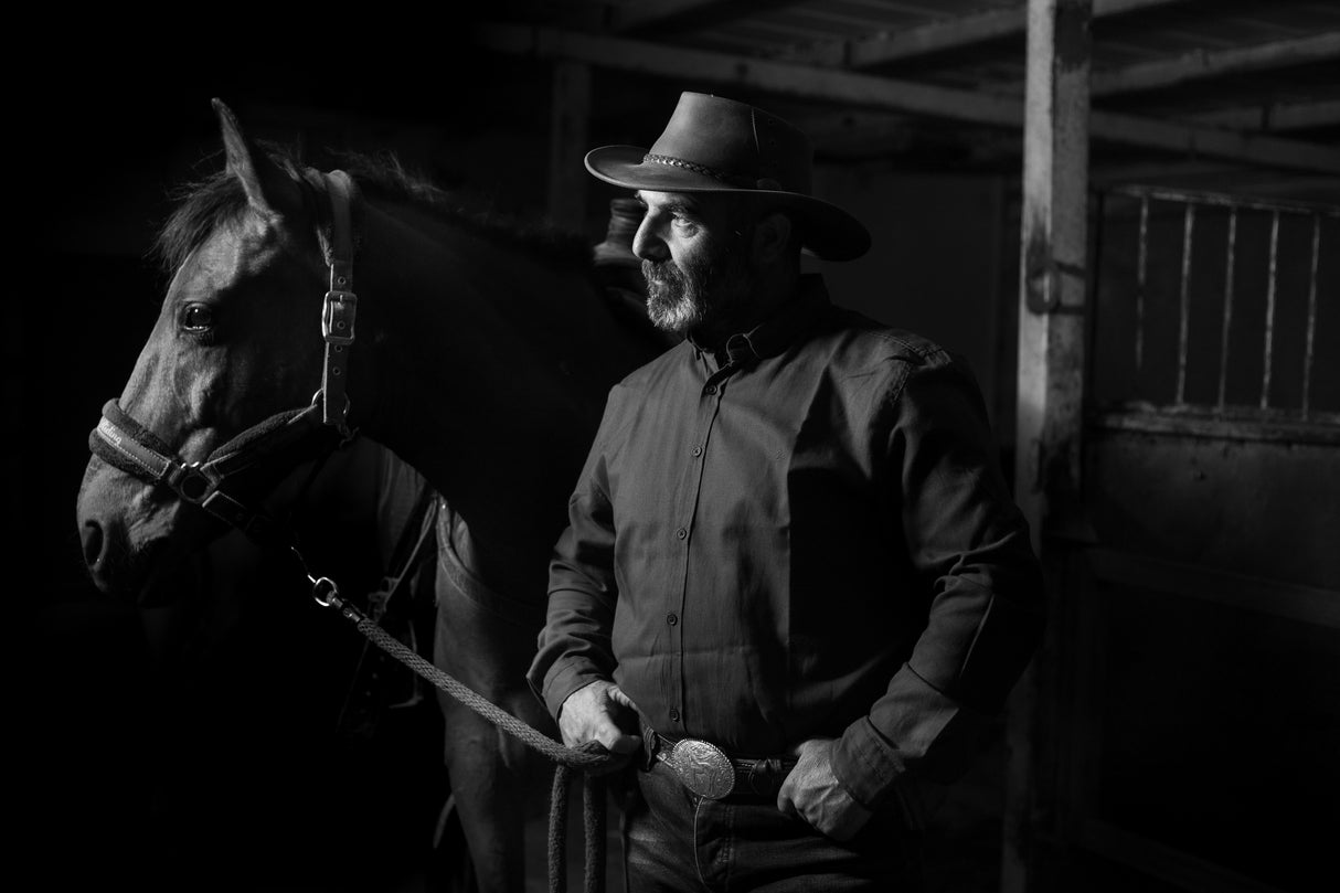The man and the horse Poster och Canvastavla