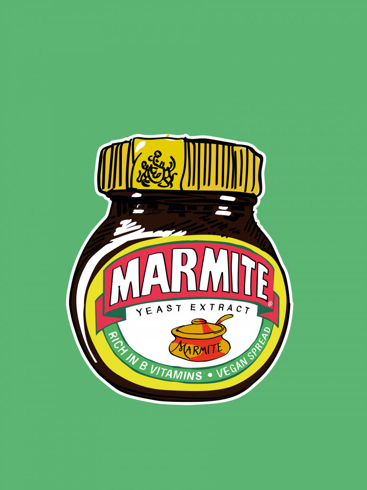 Marmite Standard Wall Art Poster Kitchen poster eller kökstavla