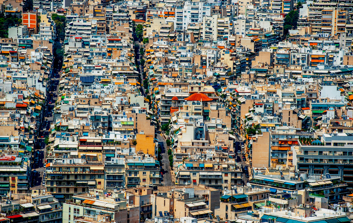Athens urban 5 Poster och Canvastavla