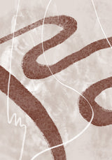Abstract Fuzz 02 Poster och Canvastavla