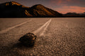 Rocks walking in sunset Poster och Canvastavla