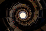 Circular staircase Poster och Canvastavla