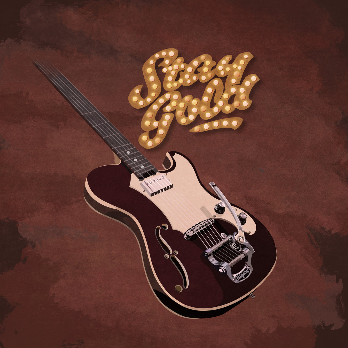 Gitar Poster och Canvastavla