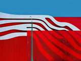 Architecture -Peterson Automotive Museum Los Angeles California Poster och Canvastavla