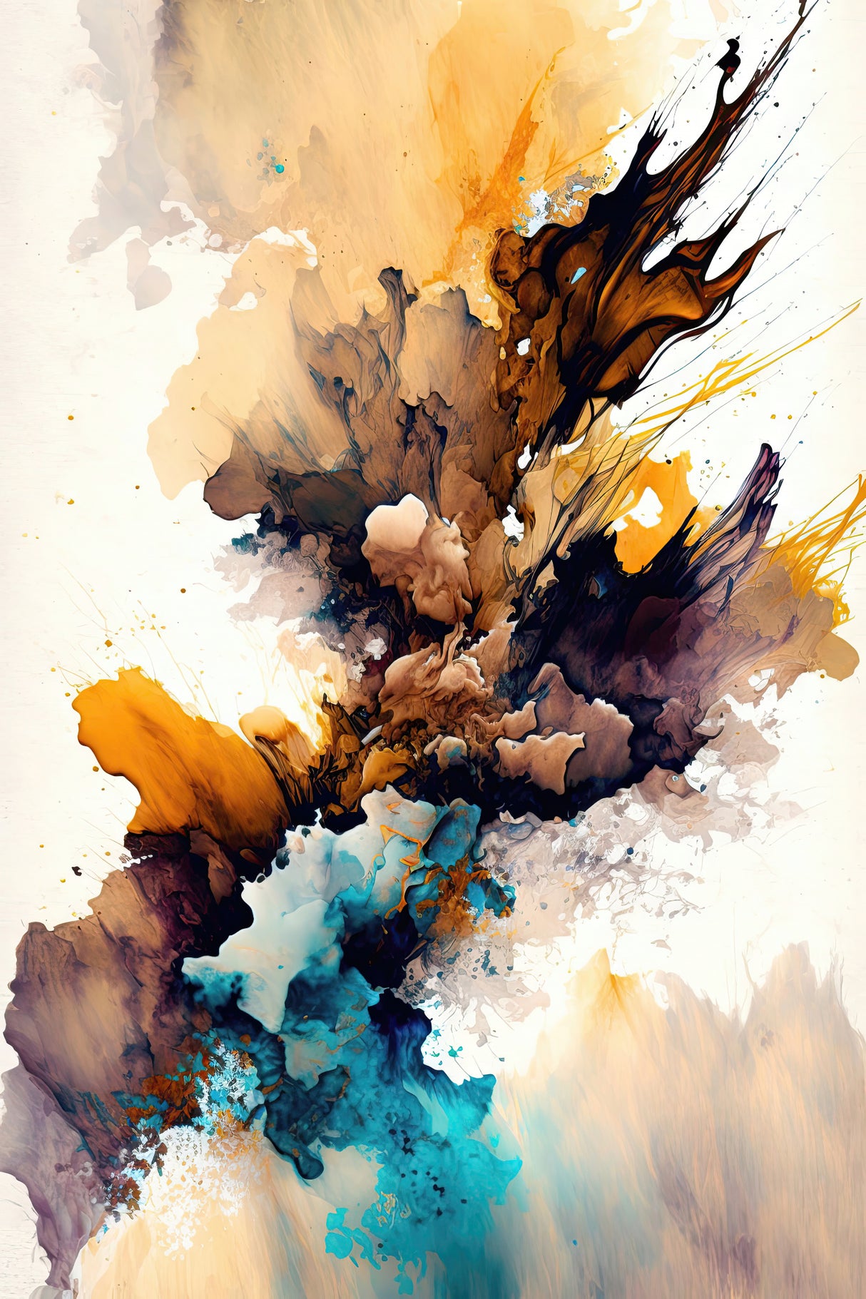Autumn Hues Poster och Canvastavla
