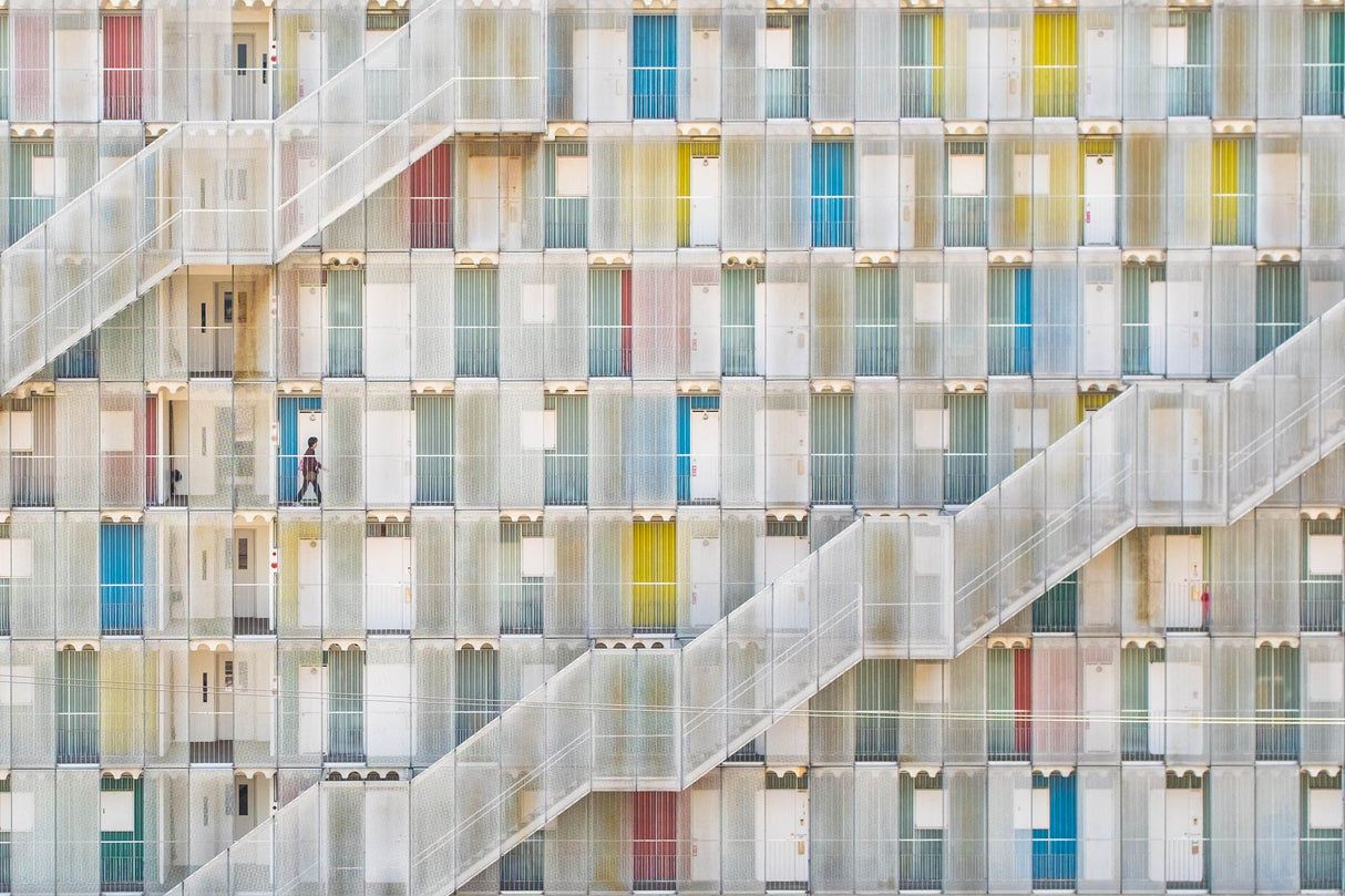 Colorful apartment Poster och Canvastavla