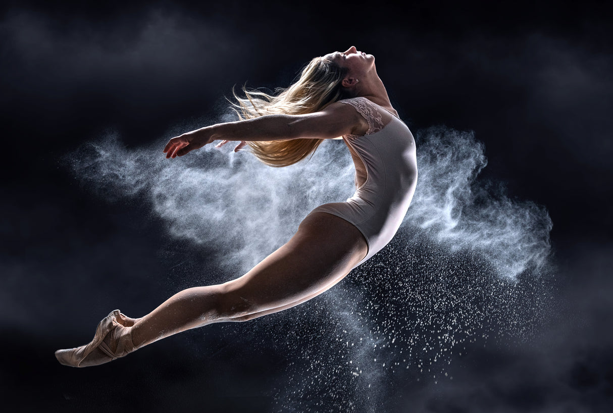 BallerinaJump Poster och Canvastavla