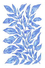 Blue Twigs Poster och Canvastavla