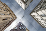 Where streets meet the sky Poster och Canvastavla